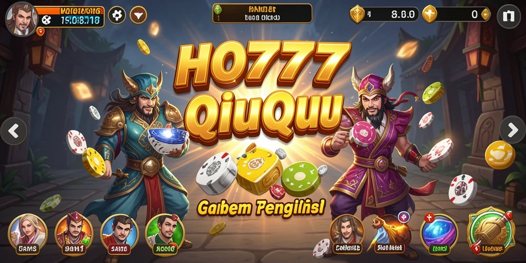 Gameplay seru dari HO777 yang menampilkan momen menarik QiuQiu.