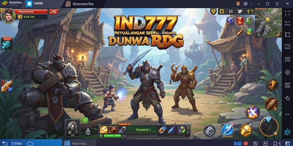 Gameplay RPG yang menegangkan dan mendebarkan di IND777.