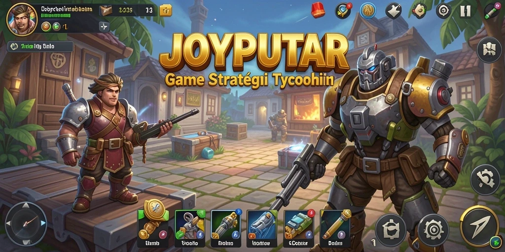 Gameplay seru dari JOYPUTAR yang menarik perhatian para pengusaha muda.