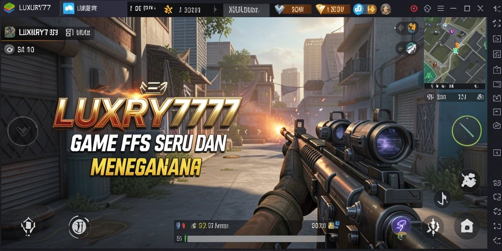 Tampilan gameplay LUXURY777 dengan aksi menegangkan dan grafis yang memukau.