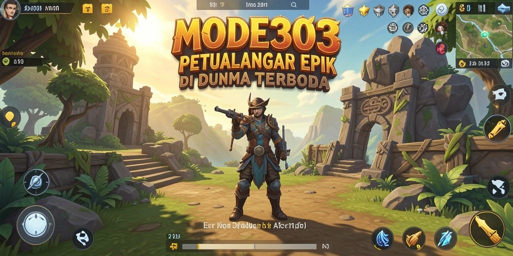 Tampilan visual yang luar biasa dalam gameplay Open World MODE303.